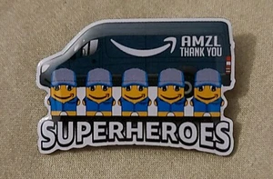 New Amazon AMZL Van Peccy Pin - Picture 1 of 1