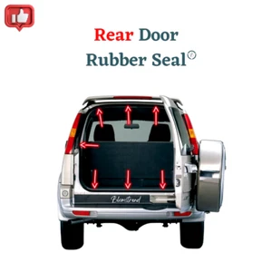 Ford Everest 2003 - 2014 Weatherstrip carrocería interior trasera sello de goma puerta - Imagen 1 de 6