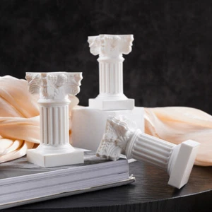 2PC 1/6 Scale Dollhouse Miniatures Roman Column Building Decorate Accessories - Picture 1 of 13