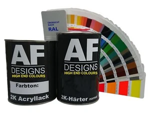 2K Lack Set RAL 1,5kg glänzend Alle RALCODES Holz Maschinen Industrielack LKW - Bild 1 von 377