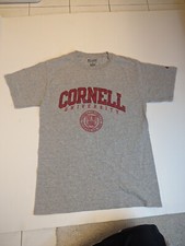 Champion Cornell University T-shirt Big Red  Adult Small Gray Crew Neck  NCAA