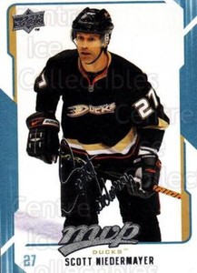 2008-09 Upper Deck MVP #8 Scott Niedermayer