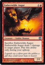 Emberwilde Augur *PLAYSET* Magic MtG x4 Future Sight SP