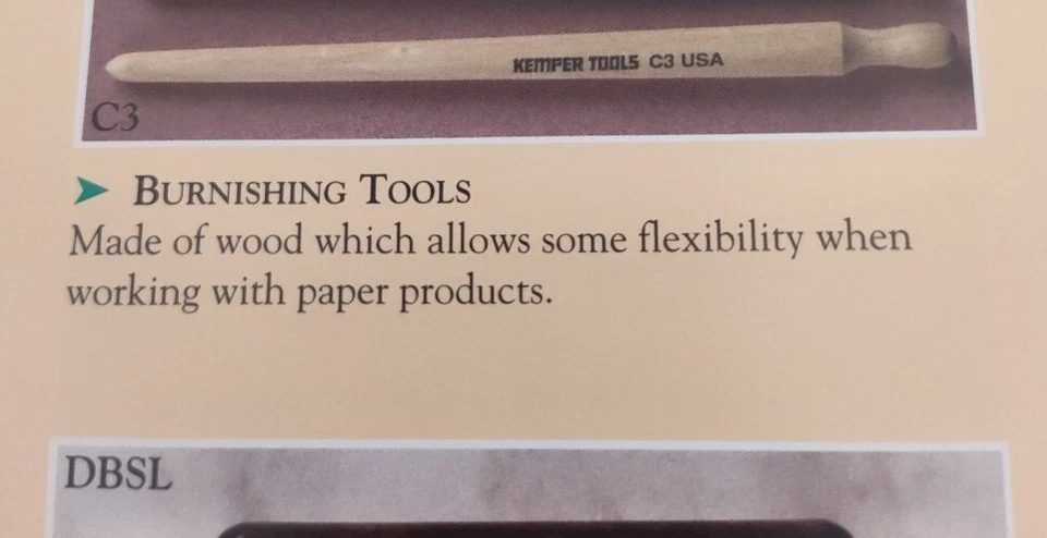 Kemper Tools C3 Embossing Spindle Burnishing Tool 6" - Image 1 of 1