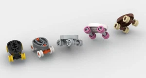 LEGO Skateboard Kit (deck,roller,sports,fun,children,teenager,play,car,gift,pin) - Picture 1 of 4