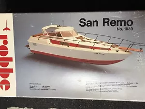 ROBBE Krick Rc Yacht SAN REMO NEU RARITÄT rc Boot - Bild 1 von 11