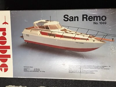 ROBBE Krick Rc Yacht SAN REMO NEU RARITÄT rc Boot - Bild 1 von 4