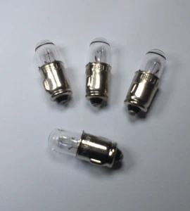 HELLA DASH LIGHT BULBS 4 PACK 6V 1.2W VOLKSWAGEN T1 BUG BEETLE T2 BUS GHIA 46-66 - Picture 1 of 1