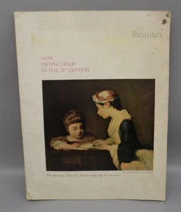 Vintage 1959 Realites Magazine French Culture Cooking Fashion History Art - Foto 1 di 19