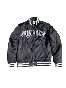 RARE UNIF Going Down Bomber Jacket - Size Small Grunge Cross - Picture 1 of 8