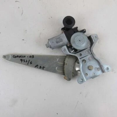 Rear power window rh 85720-20400 062040-1680 TOYOTA COROLLA 2000-2007 (69045) Foto 1 de 3
