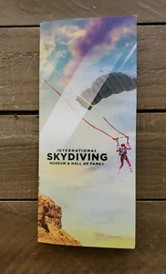 USPA Skydiving Skydive Parachute Association Hall Of Fame Museum Brochure - Picture 1 of 3