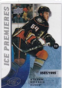 STEFAN NOESEN 2015-16 UPPER DECK ICE PREMIERES RC #0581/1999 #121 DUCKS ! - Picture 1 of 1