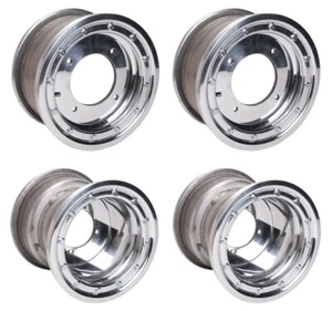 Predator 500  Rear Wheels  Beadlock  10x5 9x8 by Alba Racing P/P - Picture 1 of 7