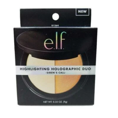 elf Highlighting Holographic Duo Sirens Call Luminescent 81264 e.l.f. .32 oz NEW - Image 1 of 4