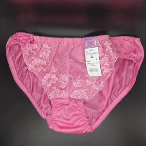 US SIZE L SHINY NYLON TRICOT PANTIES from Japan - Picture 1 of 4