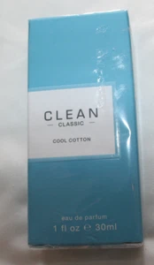 Clean Classic Cool Cotton 1 fl oz Women's Eau de Parfum BRAND NEW sealed box - Picture 1 of 2