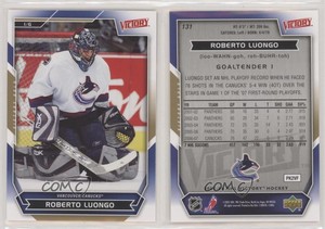 2007-08 Victory Gold Roberto Luongo #131 HOF