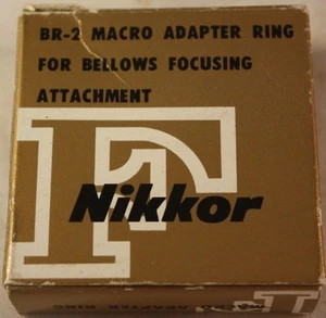 Neu Nikkor Japan BR2 BR-2 F Makro Adapter Ring für Balg Fokussieraufsatz - Bild 1 von 3
