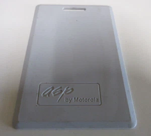 ASP by Motorola Plastic Key - Insert in Door Slot - Numbered 0210 00812 - 1990s - Picture 1 of 5