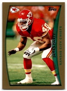 1998 Topps James Hasty Kansas City Chiefs #71 - Picture 1 of 2