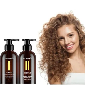 Champú y mascarilla capilar FicceCode Ginger Backhousia 300 ml ayuda a espesar el cabello - Imagen 1 de 6