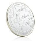 Happy Mother's Day Silver Coin Darling Mother Silver Plated Commemorative Medal