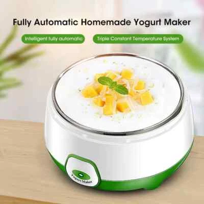 1L Electric Mini Yogurt Maker Stainless Steel Portable Yogurt Maker for Kitchen - Image 1 of 4