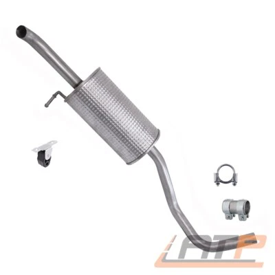 ENDSCHALLDÄMPFER AUSPUFF SCHALLDÄMPFER FÜR VW POLO 9N 6R 1.2 BJ 05-14 - Bild 1 von 4