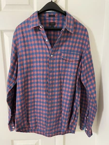 J. Crew Men’s Large Slim Flannel - Picture 1 of 4