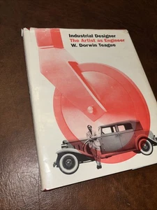 Industrial Designer, The Artist As Engineer-HC/DJ-￼1998-Signed-W D Teague-VG++ - Picture 1 of 21