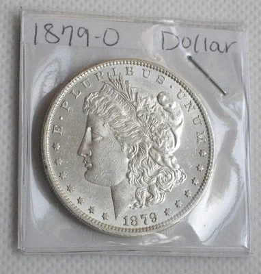 1879-O Morgan Silver Dollar-High Quality BU-Free & Fast Shipping-Low Mintage - Image 1 of 4
