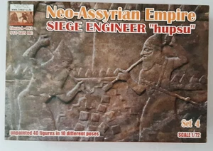LINEAR-A 1:72 -083 Neo-Assyrian Empire Siege Engineer Set 4 - Limited box 3D - Picture 1 of 2