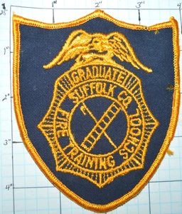PARCHE DE COLECCIÓN ESCUELA DE ENTRENAMIENTO DE BOMBEROS DEL CONDADO DE SUFFOLK DE NUEVA YORK - Imagen 1 de 1