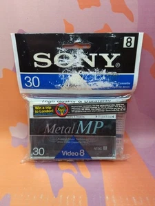 Sony Video 8 Metal MP P6-30MP NTSC8 Video Cassette - Picture 1 of 3