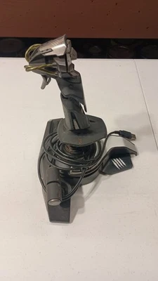 Mad Catz Saitek Cyborg X Stick F.L.Y. 5 Flight Stick Joystick For PC FLY 5.  - Image 1 of 3