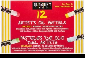 Standard Size Oil Pastels 12/Pkg - Picture 1 of 4