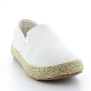 Seven weiße Leder Espadrille Comfort Schuhe Gr. 9 - Bild 1 von 6