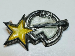 Vintage 1950's Japan Baseball Lapel Pin JPL NPB Daiei Stars Film Goldstar Kinsei - Picture 1 of 3
