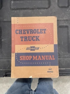 1947 Chevrolet Truck Shop Manual - Picture 1 of 3