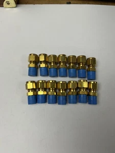 (Lot of 14) Parker 3/8" Tube OD x 1/4" MNPT Brass CPI 6 B Compression Fitting - Picture 1 of 4