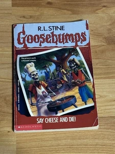 Goosebumps #4 UNNUMBERED Say Cheese And Die, Actual 1st Print, VG, R.L Stine - Picture 1 of 10