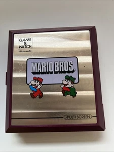 Nintendo Game & Watch Super Mario Bros 1983 modelo multipantalla MW-56 funcionando - Imagen 1 de 5