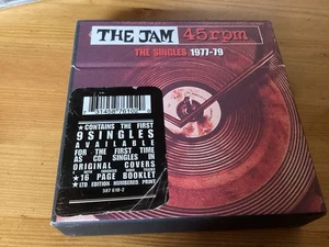 45 RPM the Singles 1977-1979 by The Jam (CD, 2001) 9 CD Single Box Set - Picture 1 of 11