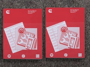 2024 Cummins X15 CM2350 X116B Diesel Engine Shop Service Repair Manual Set - Foto 1 di 8