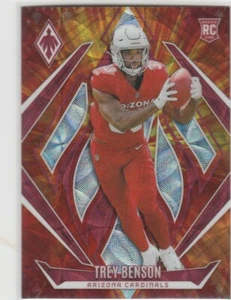 Trey Benson 2024 Panini Phoenix Fireburst Prizm 119/350 Card #243 Cardinals - Picture 1 of 1