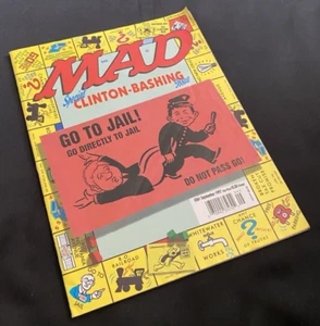 MAD Magazine Issue 361 Sept 1997 Clinton-Bashing Cover with Bonus Poster - Picture 1 of 4