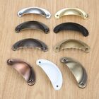 Drawer Cupboard Door Knob Pull Retro 82*35mm Antique Shell Cup Handle Hardware