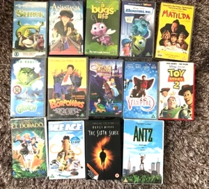 14 Job lot Bundle children VHS tapes videos - Picture 1 of 1