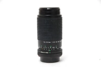 Used Cosina 70-210mm f4.5-5.6 MC Macro Lens for Canon Bayonet Mount - Image 1 of 4